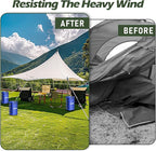 Canopy Weights, 220 LBS Heavy Duty Set of 4 Tent Water Leg Bags for Outdoor Gazebos, Umbrellas, Pergolas, Sunshades & Patio Furniture (Blue 25L x 4)