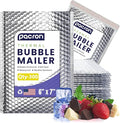300-Pack Insulated Silver Thermal Bubble Mailers 6 x 7 - Waterproof Metallic Foil Self-Sealing Padded Envelopes for Cold Shipping, Perishables, Food, Cosmetics, Pharmaceuticals