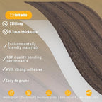 GSCIT Club Wood Grain Repair Tape, 2.3 inch X 25ft Self Adhesive Walnut Grain Repair Patch for Tables, Chairs, Baseboards, Doors, Windows, Floors, Handicraft DIY.