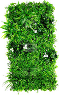 NatraHedge Artificial Maui Living Wall Vertical Garden for Outdoor Hedge Installments or Indoor Decor (5 Pack) 28 SQF