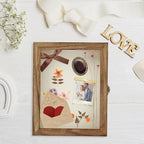 TJ.MOREE Shadow Box Display Case 11 x 14 Shadowbox Frame with Linen Back Memorabilia Bouquet Medals Photos Memory Box for Keepsakes