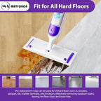 30 Pack Swiffer Power Mop Refills - Disposable Mop Pads for Swiffer Wet Mop, Super Absorbent Wet Pads Refill for Deep Cleaning Hardwood, Tile, and Laminate Floors