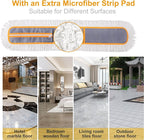 36” Commercial Dust Mop for Hardwood Floor Cleaning, Heavy Duty Push Broom Mop Hotel Company Household Cleaning Supplies for Hardwood, Tiles, Marble,Vinyl Plank Floors Cleaning