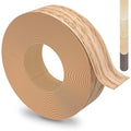 Red Oak Edge Banding, 1 1/2 inch x 100ft roll of Real Wood Edge Banding Pre-glued Flexible, Veneer Tape Banding for Cabinet Repair Furniture Restoration