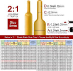 Chanzon 2:1 Ratio - 80Ft Roll - 3/16" (5mm) Heat Shrink Tubing 2:1(25M Total Length) Yellow Polyolefin Sleeving Wrap Shrinking 2 to 1 1pcs
