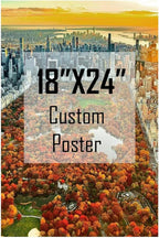 ZXDZSM Personalized Custom Canvas Poster (Unframe,18"X24"): Upload Your Image/Photo - Custom Personalized Photo to Poster Printing, Wall Art Prints ﻿
