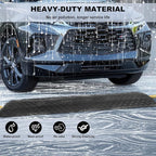 40 Inch Drop Over Cord Protector - 1200lbs Heavy Duty Driveway Hose Protector Cord Garden Hose Wire Cover for Sidewalk Driveway Warehouse (2 Pack)
