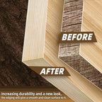 GSCIT Club Oak Edge Banding, 3/4 inch x 500ft roll of Veneer Edge Banding Preglued Flexible, Wood Tape Banding for Repair Furniture Plywood
