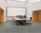 Mohawk Elite 24" x 24" Berber (Loop pile), 0.1" Pile Height, Carpet Tile, Nylon Fiber, Egret Color, (24 Tiles), (96 sqft/carton)