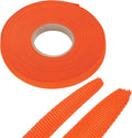 MECCANIXITY Braided Cable Sleeves Heat Shrinkable Fabric Sleeving, 5/16" 60ft Orange 2:1 Ratio Heat Shrinkable Cord Protector for Harness Cable, Network Cable Protection, Cable Management