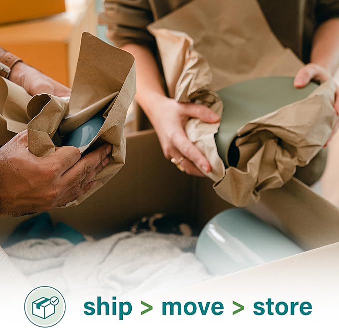 Elementree Brown Packing Paper Sheets for Moving & Shipping - 60-Carton Pallet (90,000 Sheets) - 14.5" x 11" - Sustainable Void Fill Packaging Made in the USA - Kraft Paper Thickness (00919PAL)