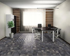 Mohawk Basics 24" x 24" Berber (Loop pile), 0.09" Pile Height, Carpet Tile, PET Fiber, Ocean Deep Color,(96 sqft/carton), 24 Count (Pack of 1)
