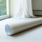 Clear Heavy Duty Temporary Self Adhesive Carpet Protector 30" x 200' - 2.5mil. Carpet Protection Film for Carpet Floor, Stair Rugs, Reverse Wound, Paint & Waterproof carpet cover Easy Unwind, Strong