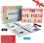 BONNYCO Cinema Light Box Color Changing with 400 Letters, Emojis, Remote Control and 2 Markers. Led Light Box 16 Colors Home, Office & Room Decor. Cinema Led Sign Letters Board, Gifts for Women Men