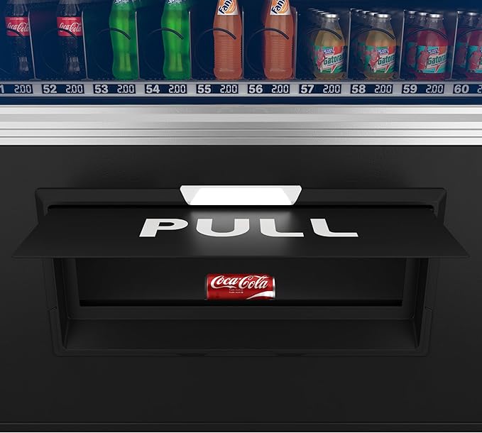 KoolMore Snack Vending Machine with 21.5 in. Touch Display, 66 Slots and Elevator-Lift Dispensing, Refrigerated, Bill, Coin and Credit Card Acceptor, Wifi, 4G Connectivity in Black (KM-VMRWT-66EBCR)