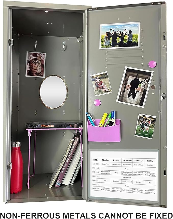 Magnetic Sign Holder, 8 1/2”×11” 20 Pack, Rigid Magnetic Document Holders Can be Used as Magnetic Picture Frame for Locker/Refrigerator, Ideal for Office,School,Home Children Artwor and Business etc