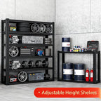 Heavy Duty Storage Shelves Unit, Adjustable Metal Garage Shelving,4200LBS Garage Storage Industrial Shelves,Storage Racks,Steel Shelf Suitable for Shop,Warehouse,Basement