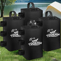 Canopy Tent Weight,88 LBS Canopy Weights Water Bags, Gazebo Weights Heavy Duty Leg Weights for Pop Up Canopies Outdoor Shelter Umbrella Pool Ladder,Set of 4, Black