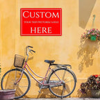 Custom Sign,Aluminum Weatherproof Metal Sign Multiple Sizes, custom address signs for houses,Customize for Office, Business, Workplace, Factory warnings, swimming pool,Delivery Signs(10 * 7Inch)
