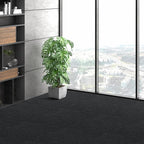 VEVOR 24 x 24 Peel and Stick Carpet Tiles Squares with Self Adhesive & Soft Padded for Indoor Outdoor Kitchen Living Room Bedrooms - Pack of 15/60 sq ft