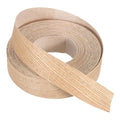 PATIKIL Red Oak Edge Banding, 1 1/2 in x 49.2 ft Wood Veneer Tape, Pre-glued Flexible