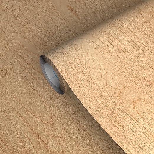 GSCIT Club Wood Grain Repair Tape, 15.7 inch X 15ft Self Adhesive Maple Grain Repair Patch for Tables, Chairs, Baseboards, Doors, Windows, Floors, Handicraft DIY.