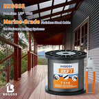 1/8 T316 Black Stainless Steel Cable – 300FT Steel Wire Rope for Cable Railing Kit and Hardware – Heavy Duty, Corrosion-Resistant, Flexible Design for DIY, Marine, and Outdoor Applications