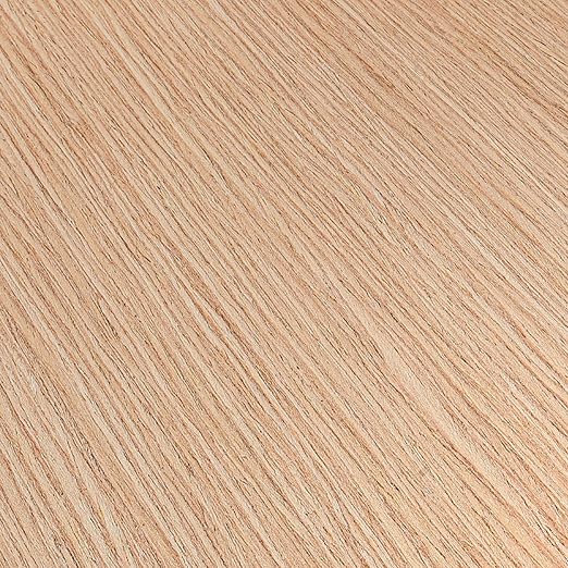 Red Oak Wood Veneer, 12 inch x 15ft Wood Edge Banding Pre-glued Flexible, Veneer Tape Banding for Cabinet Repair Furniture Restoration