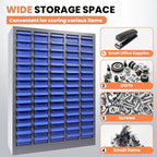 75 Drawers Bolt and Nut Tool Storage Cabinet, Large Capacity Parts Organizer with Label Stickers for Screws, Nuts, and Bolts