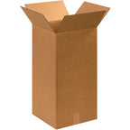 BOX USA 12 x 12 x 24 Corrugated Cardboard Boxes, Tall 12"L x 12"W x 24"H, Pack of 25 | Shipping, Packaging, Moving, Storage Box for Home or Business, Strong Wholesale Bulk Boxes