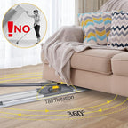 MASTERTOP 36" Professional Industrial Dust Mop for Floor Cleaning, Heavy Duty Wet & Dry Commercial Mop,Large Flat Floor Mops with Telescopic 62'' Long Handle,Dust Broom for Hardwood,Tiles,Office