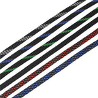 30ft PET Expandable Sleeving Wire Cable Sleeve (1/6", Blue&Black)