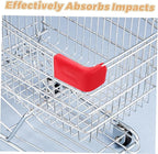BESPORTBLE Grocery Cart Front Bumper Plastic Corner Protectors Shopping Cart Collision Safety Bumper Frame Strip