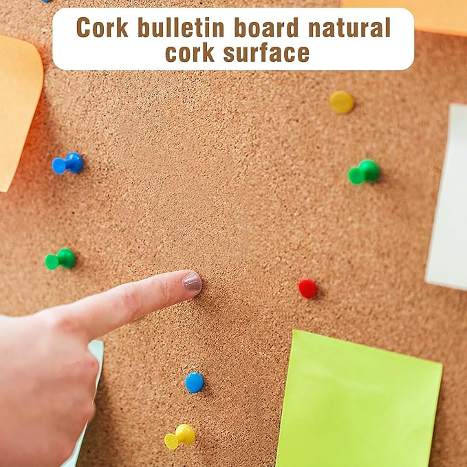 Mifuro 48"x30" Enclosed Bulletin Board, Outdoor Lockable Weather-Resistant Aluminum Cork Noticeboard for School & Office, Silver Frame w/Cork