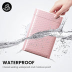 Fuxury Small Bubble Mailers 4x8" 800 Pack Light Pink Bubble Mailer Usable Size 4x7" Self Seal Padded Envelopes Mother's Day Gifts Mailing Envelopes Bubble Padded for Shipping