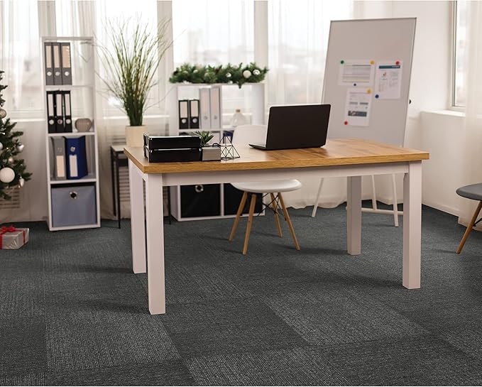 Mohawk Advance 24" x 24" Berber (Loop pile), 0.09" Pile Height, Carpet Tile, PET Fiber, Special Story Color, (24 Tiles), (96 sqft/carton)
