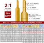 Chanzon 2:1 Ratio 25/32" (20mm) Heat Shrink Tubing 3.3Ft Roll (1M Total Length) Yellow Polyolefin Sleeving Wrap Shrinking 2 to 1 1pcs