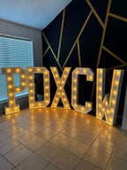 4ft Wood Marquee Letters/Numbers (Price is per Marquee, Once Order is Placed Please Message us to let us Know What Letters/Numbers You Need