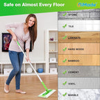 Dry Sweeping Cloths, 52 Count Mop Refill Compatible with Swiffer Sweeper - Disposable Duster Refills Mops for Cleaning Hardwood Floor Dust