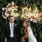 LC Sign Custom Neon Sign, LED Name Signs Customizable for for Wedding Events Prom, Personalized Led Neon Light Gifts for Bedroom Wall Decor, Office Coffee Bar Shop Business Signs