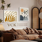 VCK 22x28 Poster Frame Set of 5 - White, Exclusive Wood Grain Picture Frame - Wall Hanging