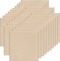 30Pcs Carpet Tiles Peel and Stick, Self Adhesive Carpet Floor Tile 12” x 12”, Khaki Soft Padded Flooring Sticker, Home Decor for Bedroom Living Room Office, 30 sq ft per Box