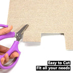 30Pcs Carpet Tiles Peel and Stick, Self Adhesive Carpet Floor Tile 12” x 12”, Khaki Soft Padded Flooring Sticker, Home Decor for Bedroom Living Room Office, 30 sq ft per Box