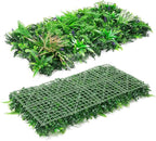 NatraHedge Artificial Kauai Living Wall Vertical Garden for Outdoor Hedge Installments or Indoor Decor (5 Pack) 28 SQF