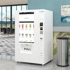 KoolMore 45 in. Commercial Freezer Ice Cream Vending Machine with 44 Slots, Ample 49 in. Touch Display, Bill Acceptor and Credit Card Reader in White