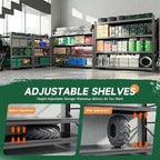 Letaya 2000LBS Storage Shelves Heavy Duty,60" H Garage Shelving Units, 4 Tier Adjustable Utility Rack Shelf,Large Metal Industrial Shelves,for Shop,Warehouse,Basement (40" W x 20" D x 60" H)