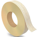 White Oak Edge Banding, 3/4 inch x 50ft roll of Veneer White Edge Banding Pre-glued Flexible, Real Wood Tape Banding for Cabinet Repair Plywood