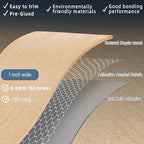 Maple Edge Banding, 1 inch x 10ft roll of Wood Edge Banding Pre-glued Flexible, Veneer Tape for Cabinet Repair Furniture