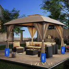 Canopy Water Weight Bag,88 LBS Gazebo Tent Water Weights Set of 4 Leg Weights for Carport, Pop Up Canopy,Tent,Gazebo,Blue