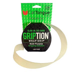 CATTONGUE GRIPS Non-Abrasive Grip Tape Wrap - 1” Thick Heavy-Duty, Waterproof Anti-Slip Tape for Wrapping Tools, Bats, Gym Equipment - Indoor & Outdoor Anti-Slip Solution (Glow, 10ft)